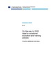 New publication: On the way to 2020: data for vocational education and training policies New publication: On the way to 2020: data for vocational education and training policies