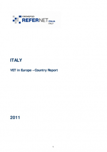 Italy: VET in Europe: country report 2011