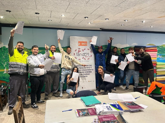 Spain: young Roma students acquiring new skills