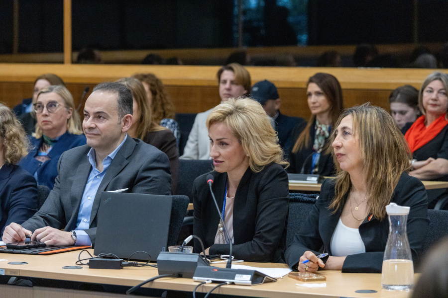 People in a meeting room