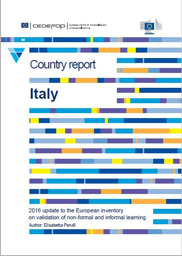European inventory on validation of non-formal and informal learning - Italy - 2016