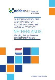 Cover Supporting teachers and trainers - Netherlands