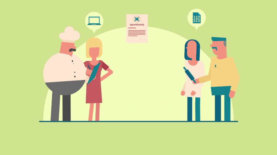 Romania VET system animation