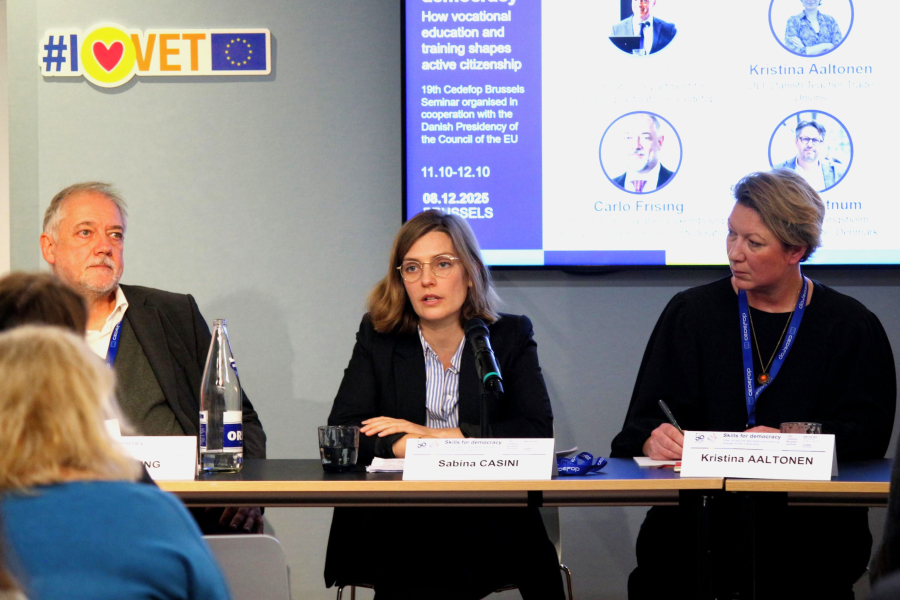Speakers in a meeting room
