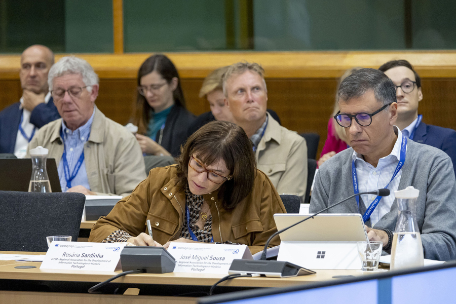 People in a conference room