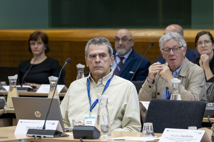 People in a conference room