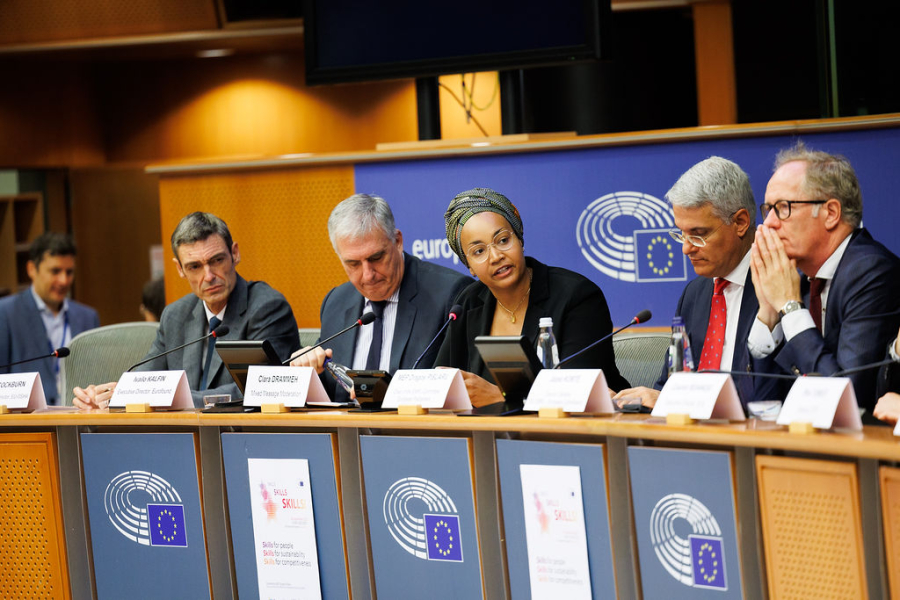 Panel, Skills, skills, skills, 5 agencies event, European Parliament, Brussels