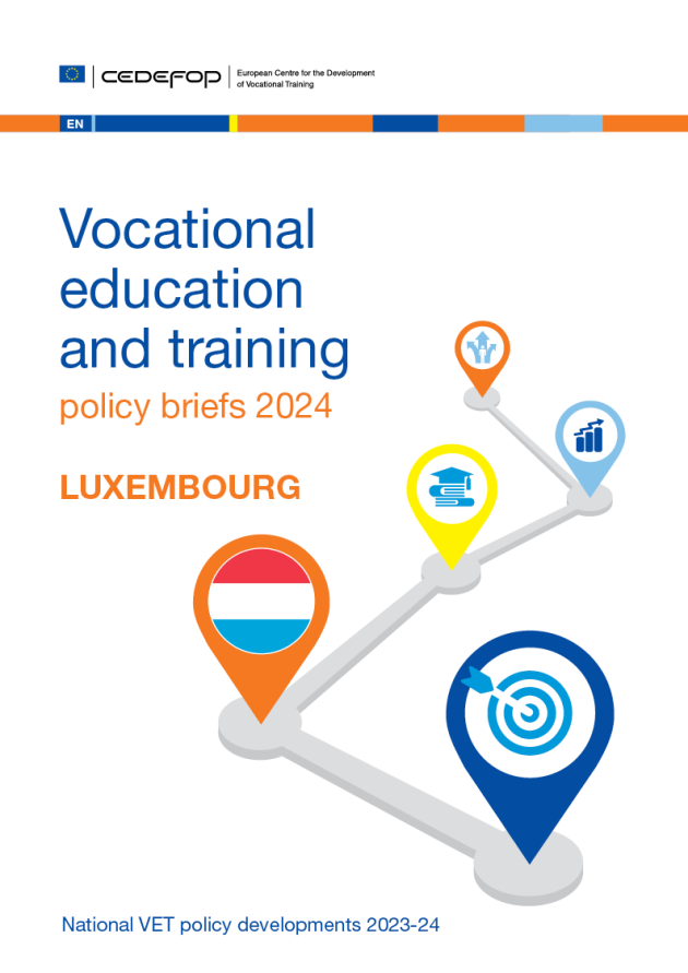 Vocational education and training policy briefs 2024 – Luxembourg