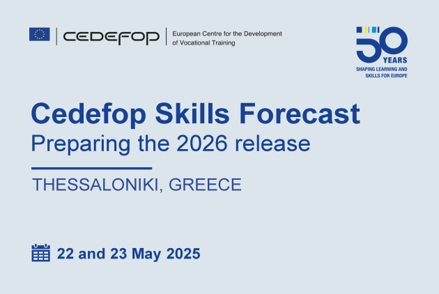 Banner of event: Cedefop Skills Forecast