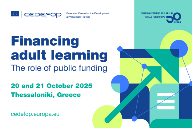 Banner of event: Financing adult learning: The role of public funding
