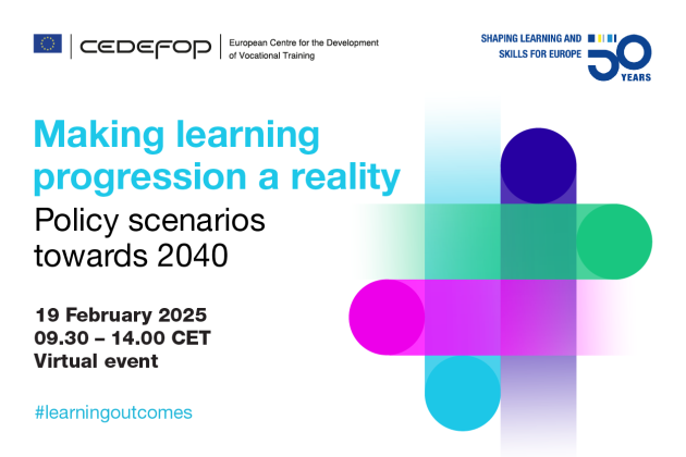 Banner of event: Making learning progression a reality: policy scenarios towards 2040