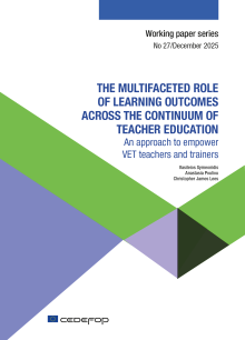 Cover image of publication The multifaceted role of learning outcomes across the continuum of teacher education