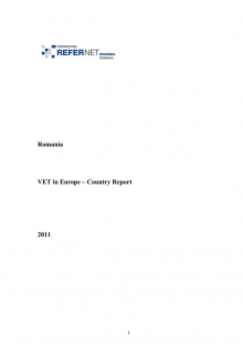 Romania: VET in Europe: country report 2011