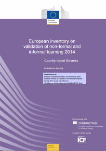 European inventory on validation of non-formal and informal learning - Slovenia - 2014